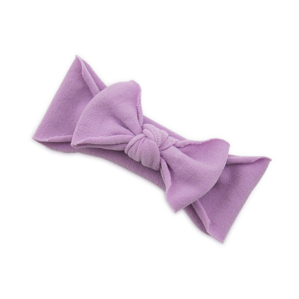 Baby Hair Accessories Solid Color Knotted Headband Baby Hair Accessories Solid Color Knotted Headband